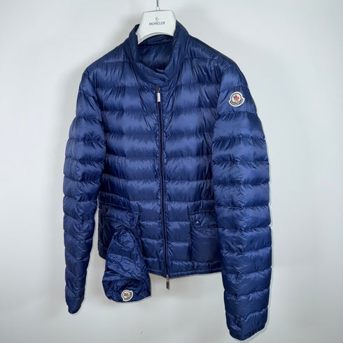 Moncler Lans Women’s Jacket - Size 4 (L) - Blue
