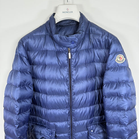 Moncler Lans Women’s Jacket - Size 4 (L) - Blue