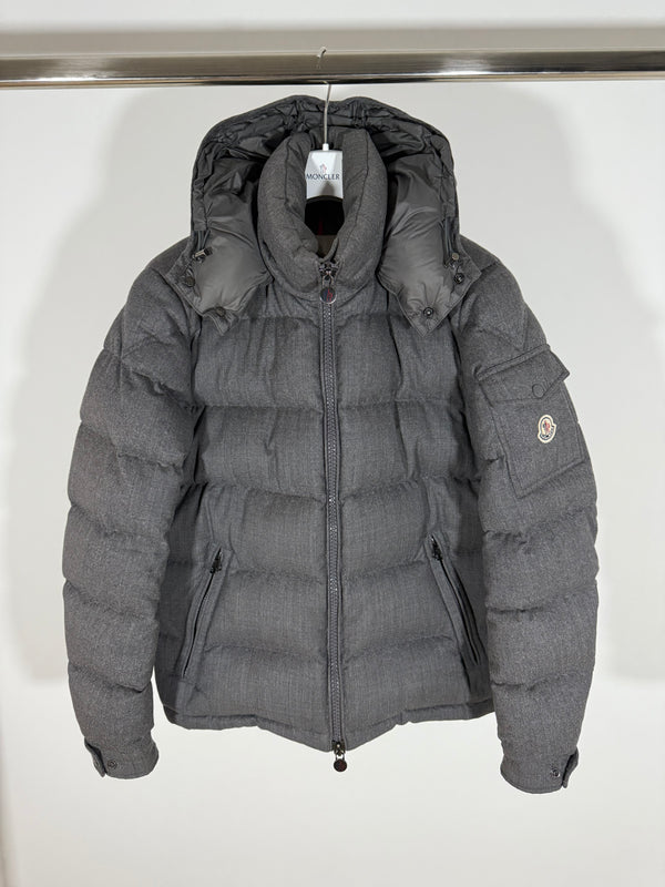 Moncler Montgenevre Jacket Size 2 Light Grey