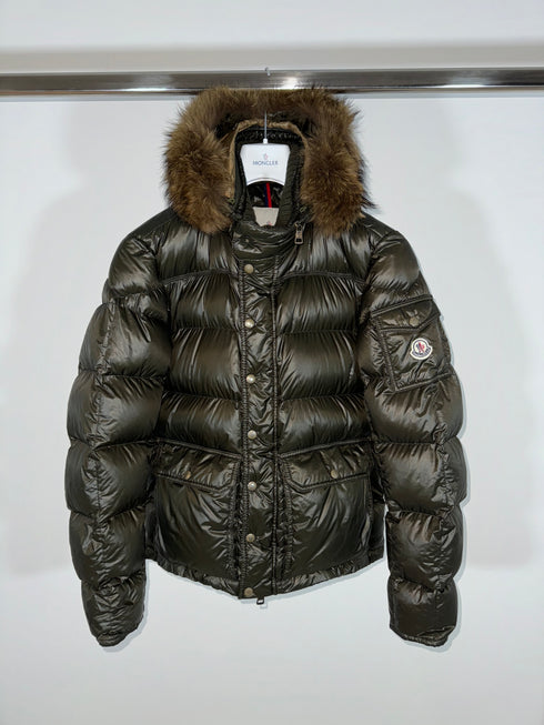 Moncler Hubert Jacket size 3 olive green