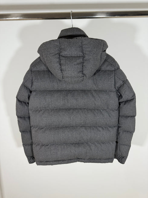 Moncler Montgenevre Jacket Size 2 Light Grey