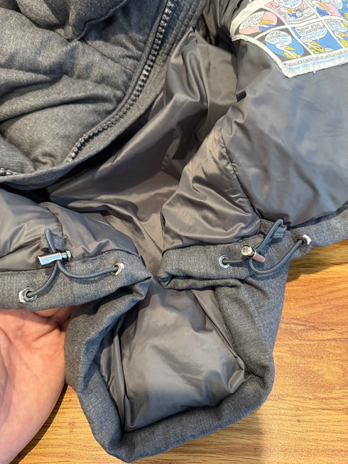 Moncler Montgenevre Jacket Size 2 Light Grey