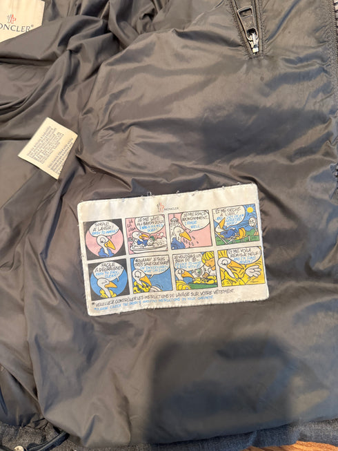 Moncler Montgenevre Jacket Size 2 Light Grey