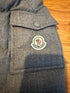Moncler Montgenevre Jacket Size 2 Light Grey