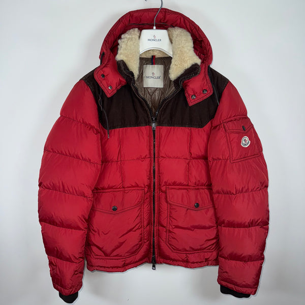 Moncler Bialse Men’s Jacket - Size 3 (M/L) - Red