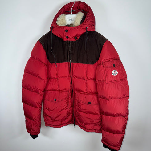 Moncler Bialse Men’s Jacket - Size 3 (M/L) - Red
