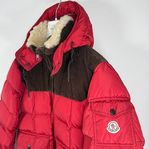Moncler Bialse Men’s Jacket - Size 3 (M/L) - Red