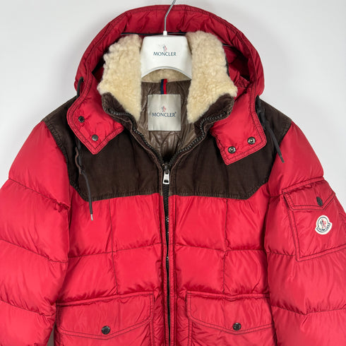 Moncler Bialse Men’s Jacket - Size 3 (M/L) - Red