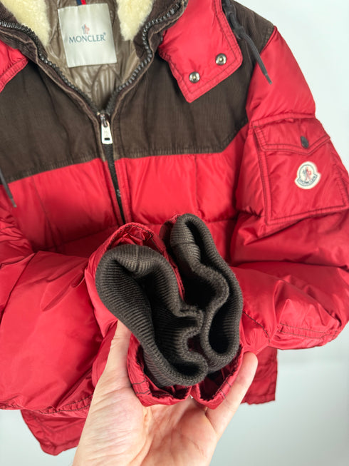 Moncler Bialse Men’s Jacket - Size 3 (M/L) - Red