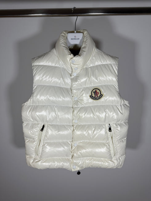 Moncler Tibet Gilet Size 3 White