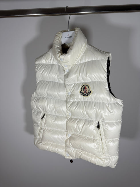 Moncler Tibet Gilet Size 3 White