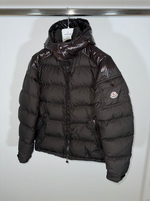 Moncler Chevalier jacket size 5 brown