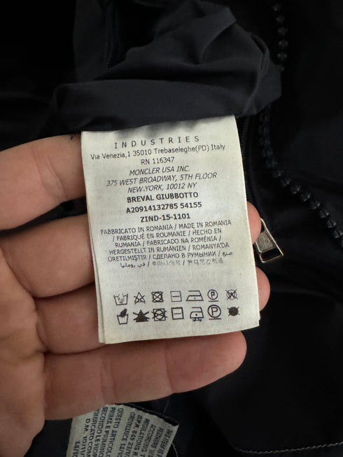 Moncler Breval jacket size 3 navy blue