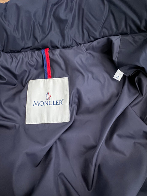 Moncler Breval jacket size 3 navy blue