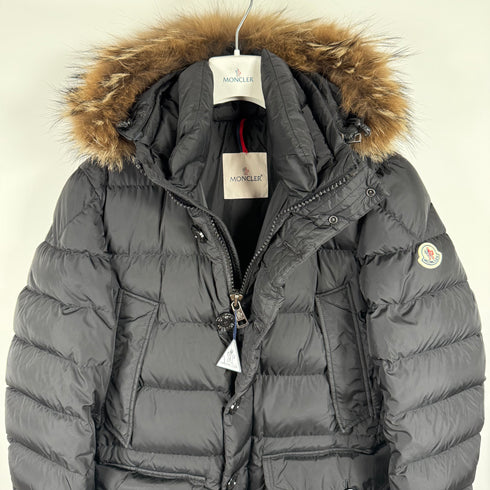 Moncler Cluny Men’s Jacket - Size 2 (S/M) - Black