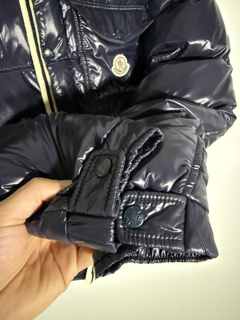 Moncler Branson Jacket Size 2 Navy Blue