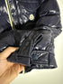 Moncler Branson Jacket Size 2 Navy Blue