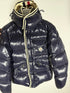 Moncler Branson Jacket Size 2 Navy Blue