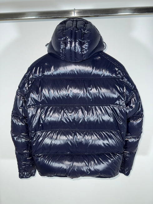 Moncler Branson Jacket Size 2 Navy Blue