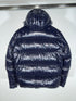 Moncler Branson Jacket Size 2 Navy Blue
