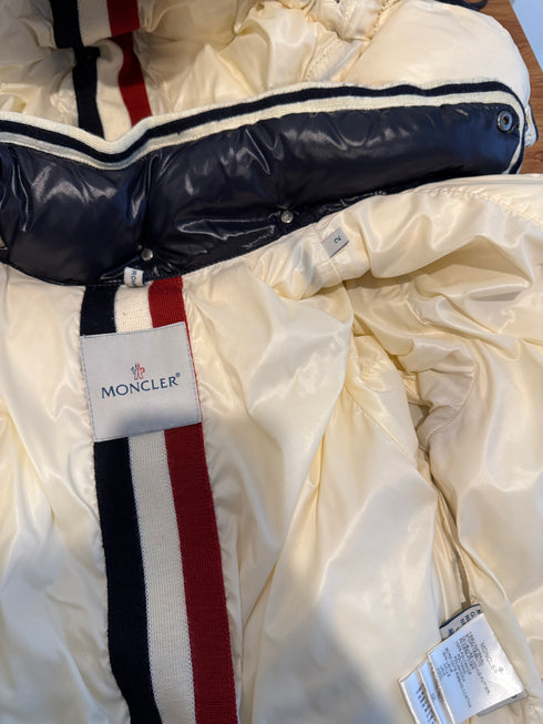 Moncler Branson Jacket Size 2 Navy Blue