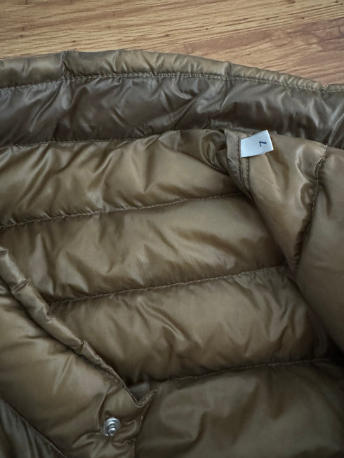Moncler Rigel Jacket size 7 cognac brown