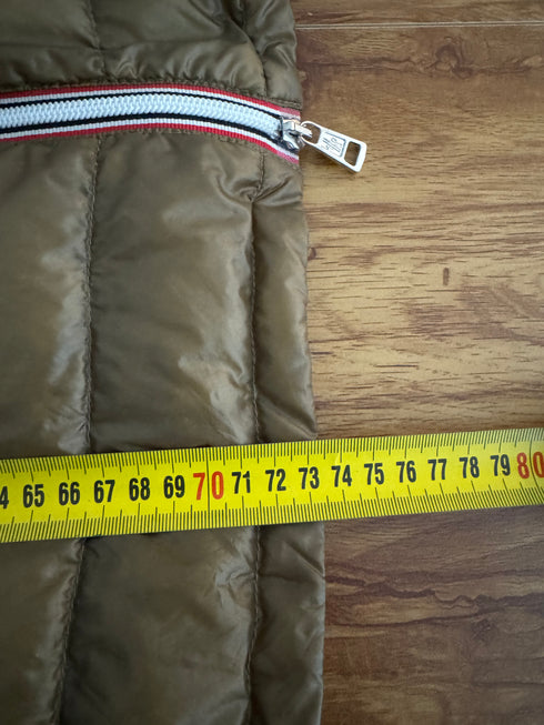 Moncler Rigel Jacket size 7 cognac brown