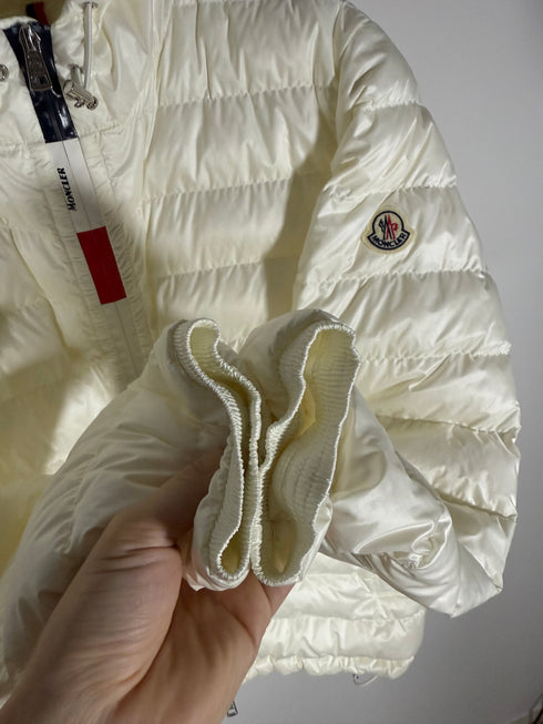 Moncler Rook Jacket Size 4 White