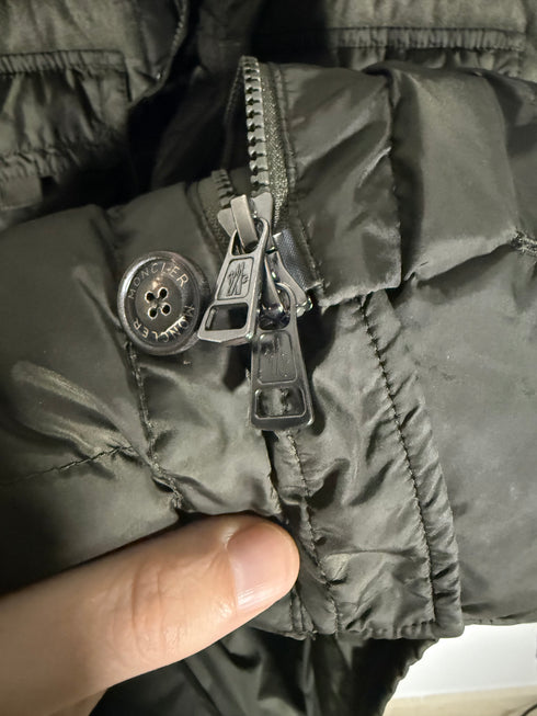 Moncler Blais Jacket Size 2 Olive Green