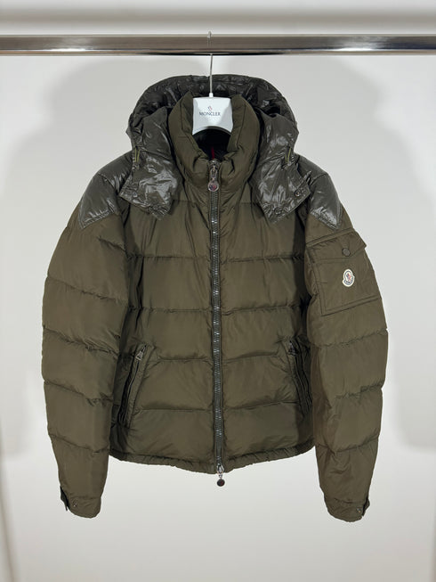 Moncler Chevalier Jacket size 3 olive green
