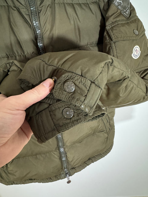 Moncler Chevalier Jacket size 3 olive green