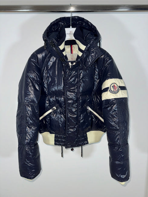 Moncler Leon Jacket size 2 navy blue