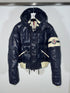 Moncler Leon Jacket size 2 navy blue