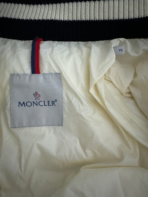 Moncler Leon Jacket size 2 navy blue