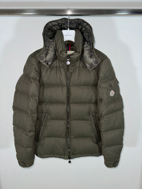 Moncler Jacket Montgenevre size 4 olive green