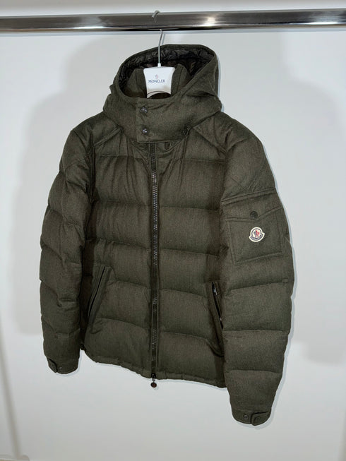 Moncler Jacket Montgenevre size 4 olive green