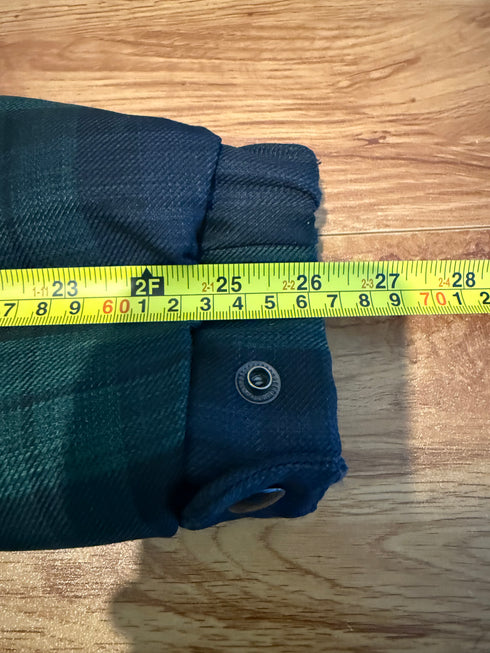 Moncler Chimay Jacket Size 3 Green Tartan