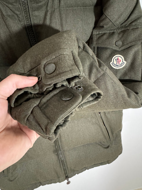 Moncler Jacket Montgenevre size 4 olive green