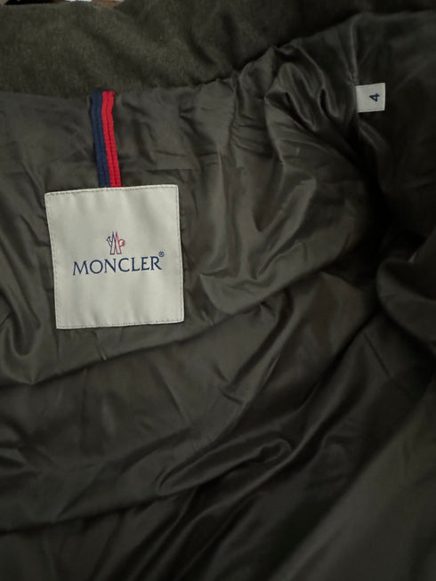 Moncler Jacket Montgenevre size 4 olive green