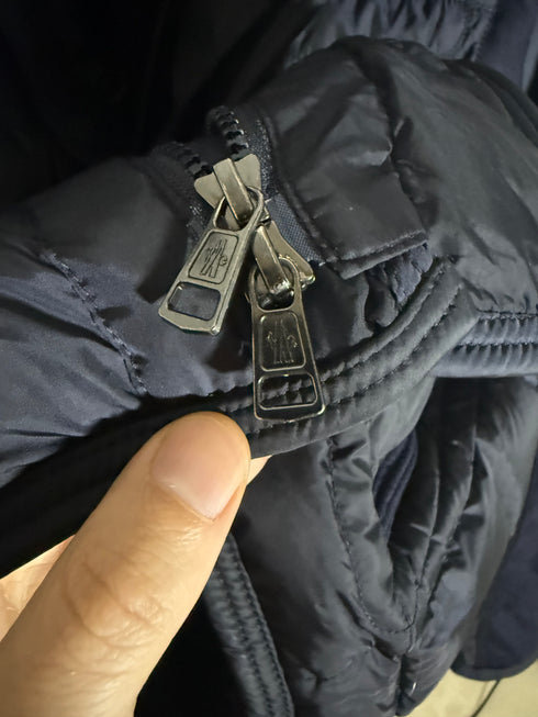 Moncler Ryan Jacket Size 3 Navy Blue