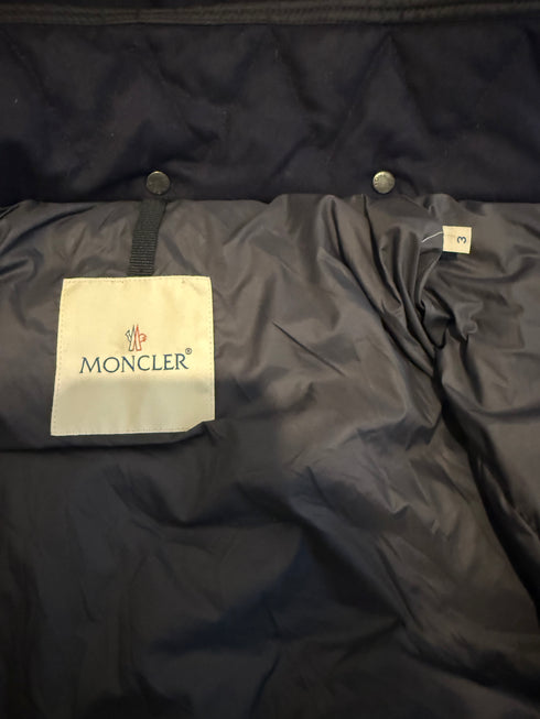 Moncler Ryan Jacket Size 3 Navy Blue