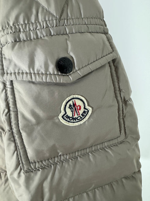 Moncler Hymalay jacket size 2 light grey