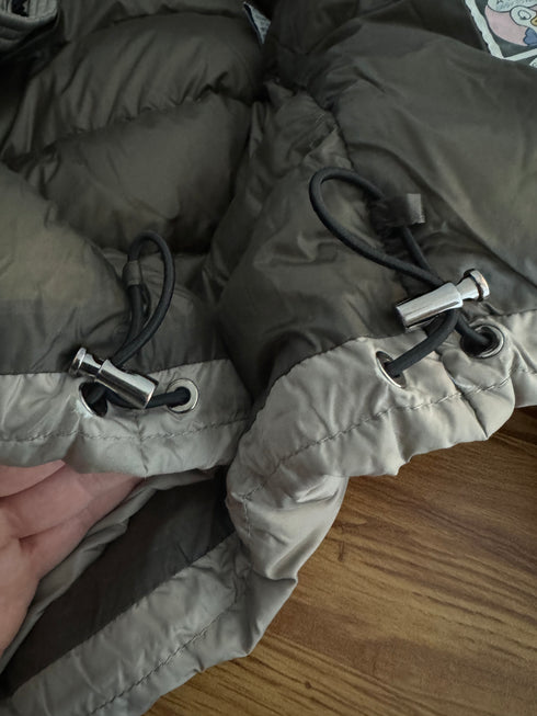 Moncler Hymalay jacket size 2 light grey