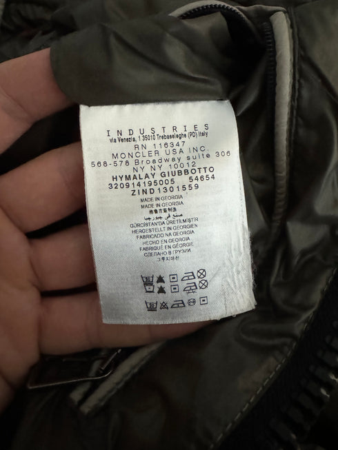 Moncler Hymalay jacket size 2 light grey