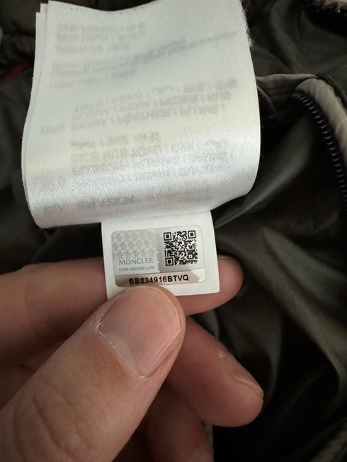 Moncler Hymalay jacket size 2 light grey