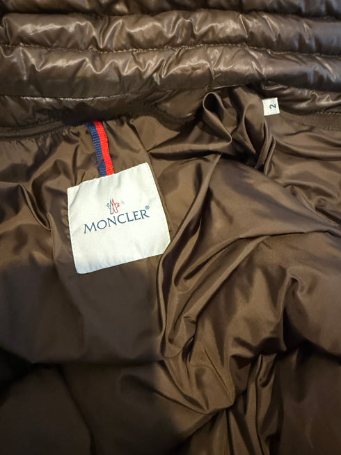Moncler Eusebe Jacket Size 2 Brown