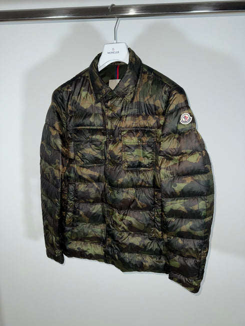 Moncler Robin Jacket Size 4 Camo Green