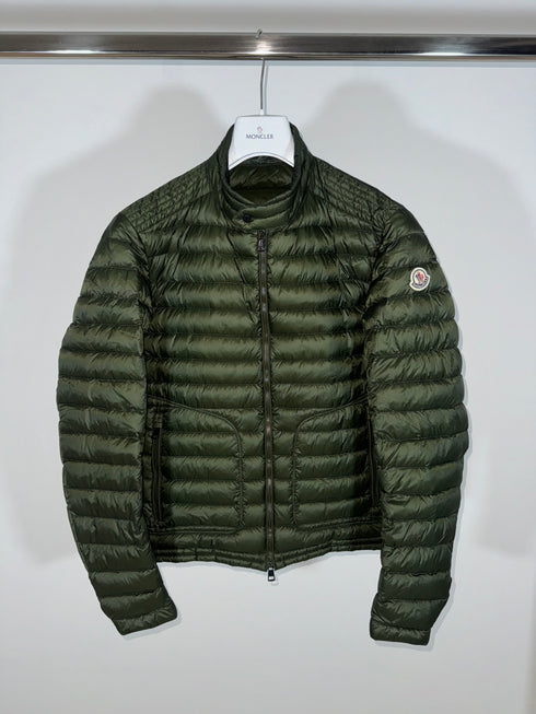 Moncler Jacket Auguste size 3 olive green