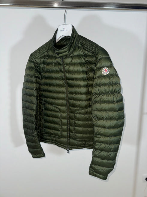 Moncler Jacket Auguste size 3 olive green