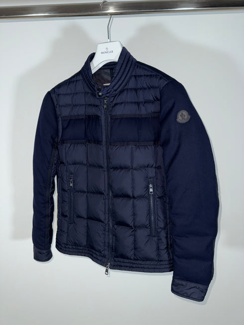 Moncler Gard Jacket Size 1 Navy Blue